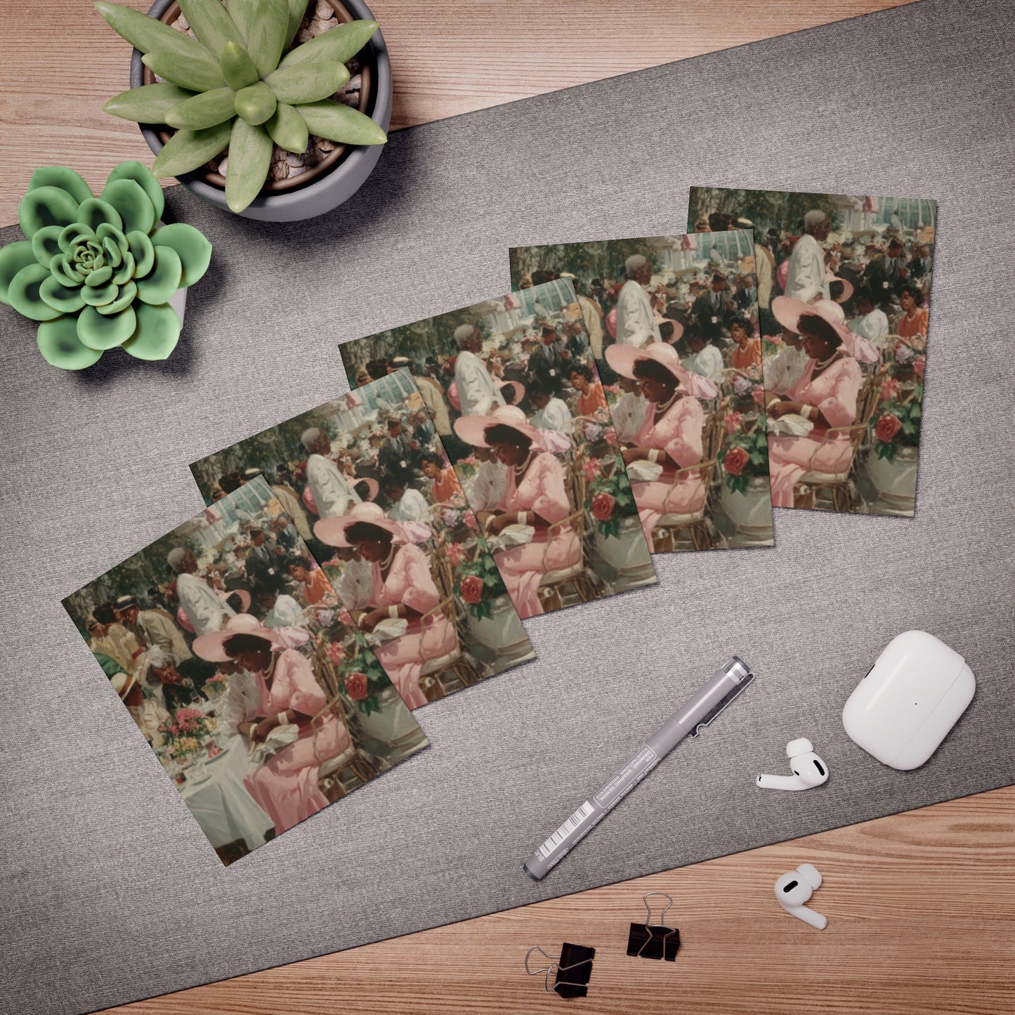Mimosas and Melanin Note Card Set (5-Pack)