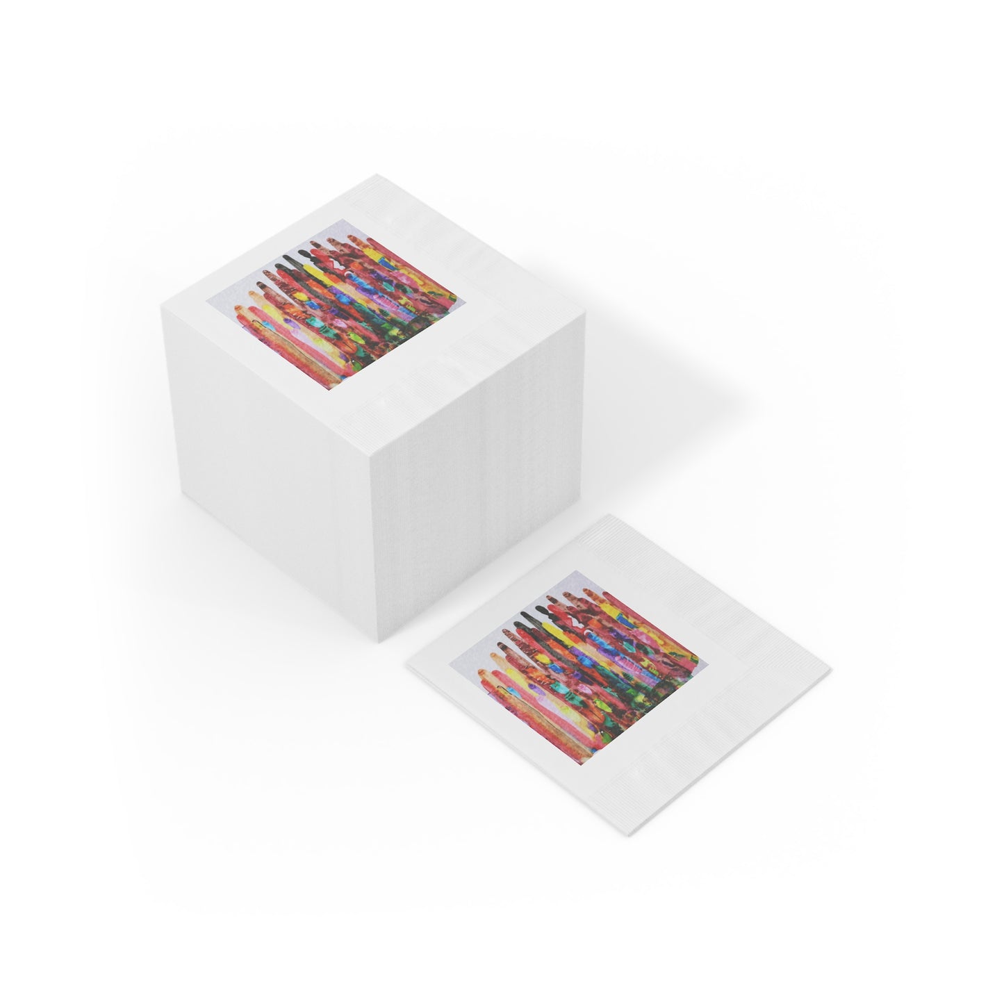 ChromaBlend™ Artistry Abstract Art Napkins”