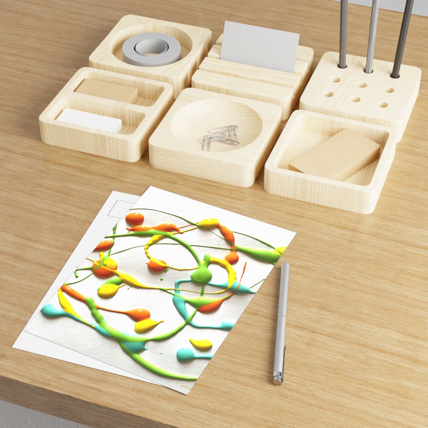 Abstract Expressions Postcards