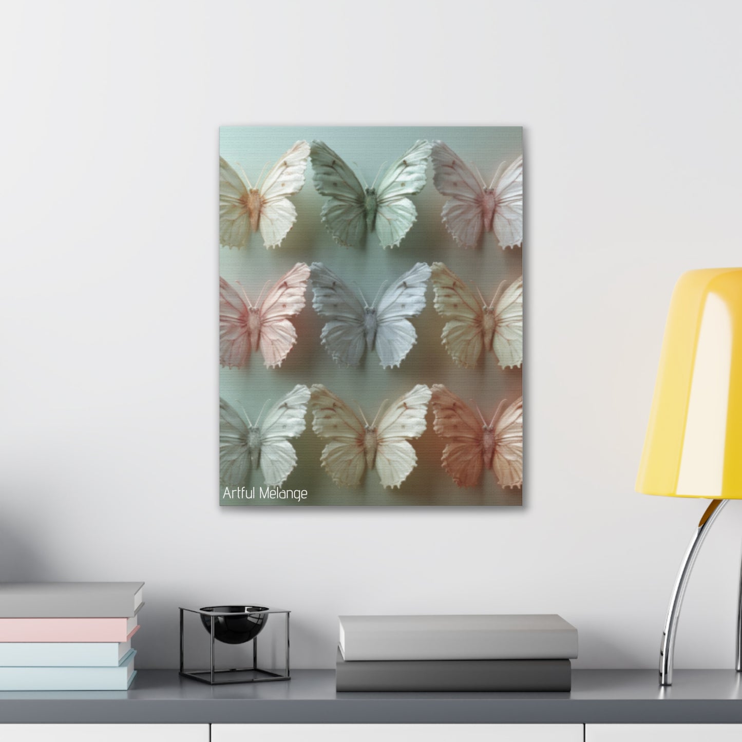 Fluttering Dreams: Butterfly Canvas Print Collection