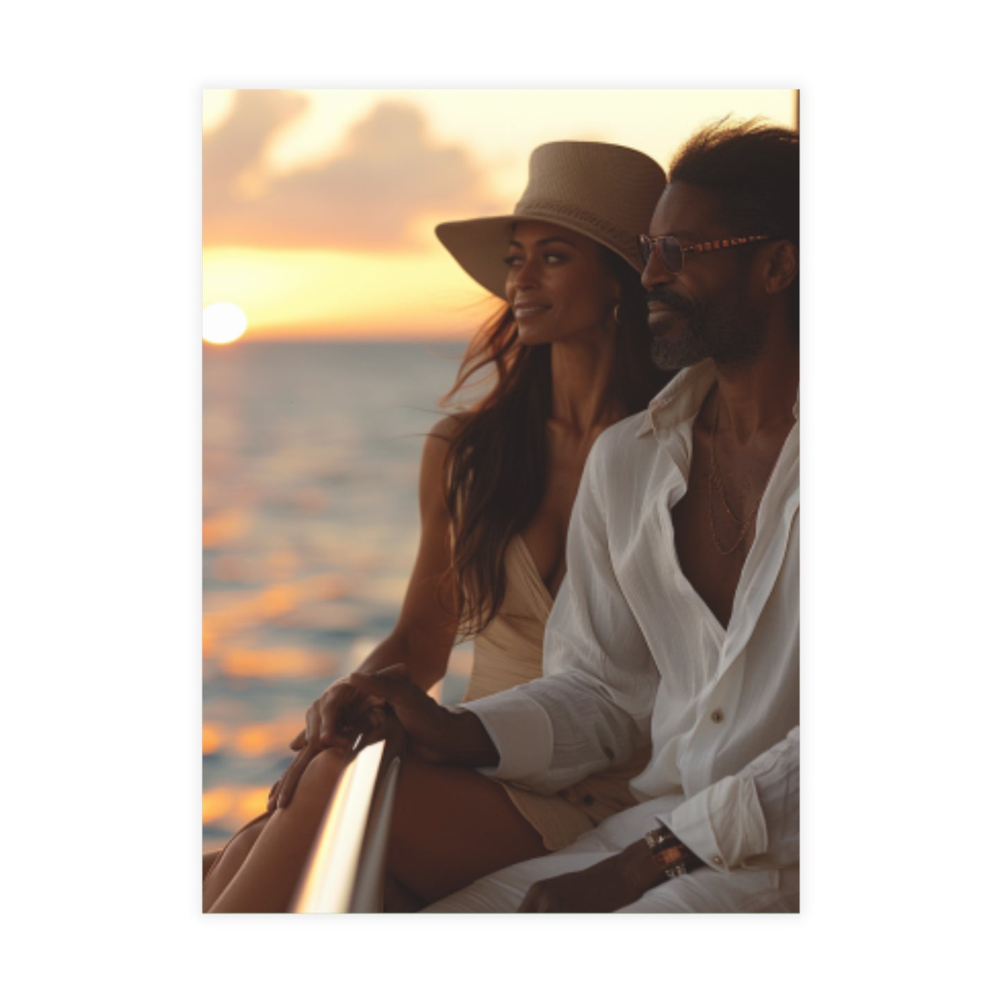 Sail & Celebrate: A Day of Elegance Yacht/Boat Party Invitation Bundles (envelopes included)