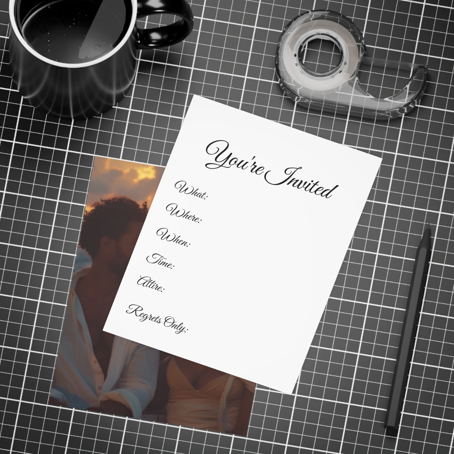 Sail & Celebrate: A Day of Elegance Yacht/Boat Party Invitation Bundles (envelopes included)