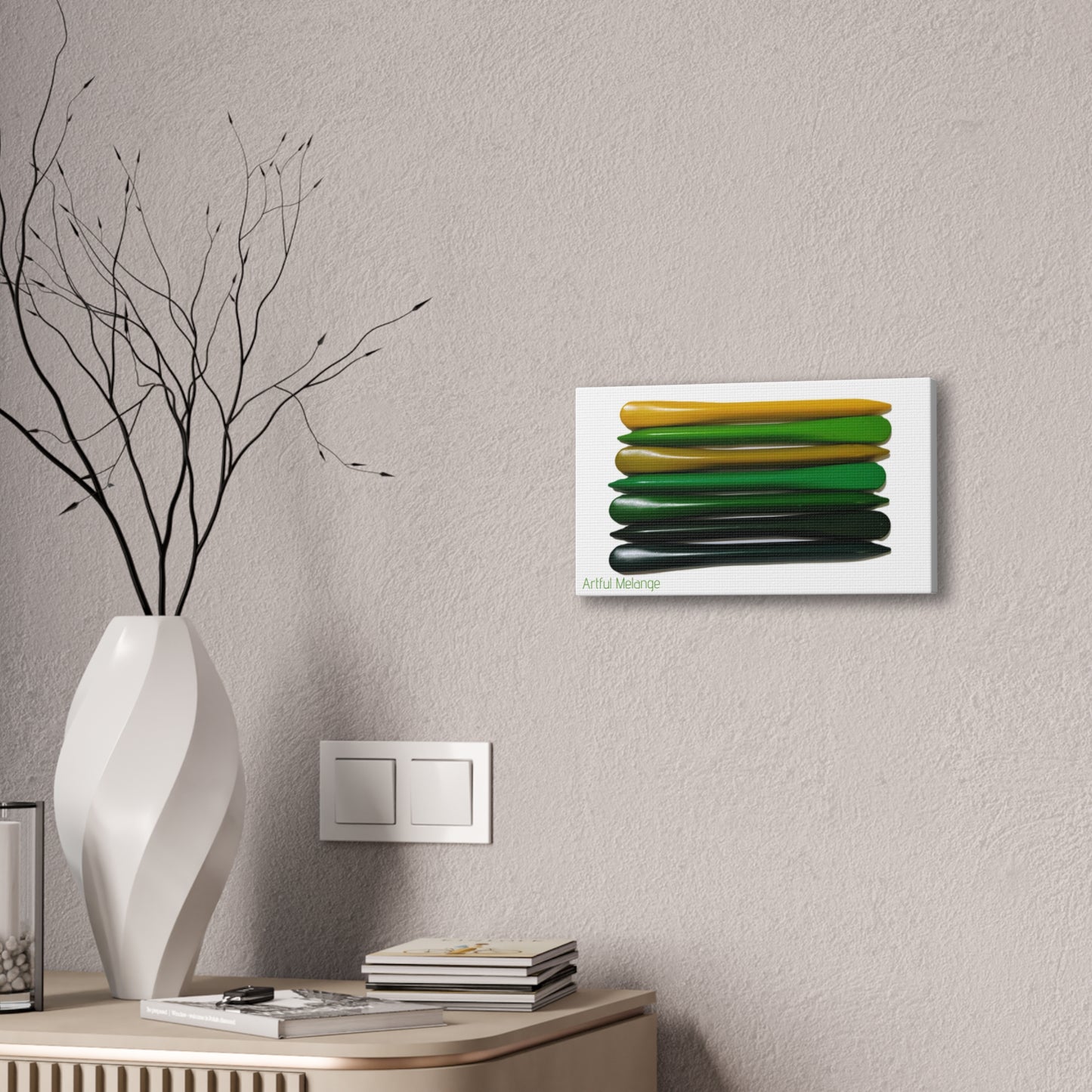 Spectrum Stacks: A Colorful Daydream in Posters and Canvas Prints