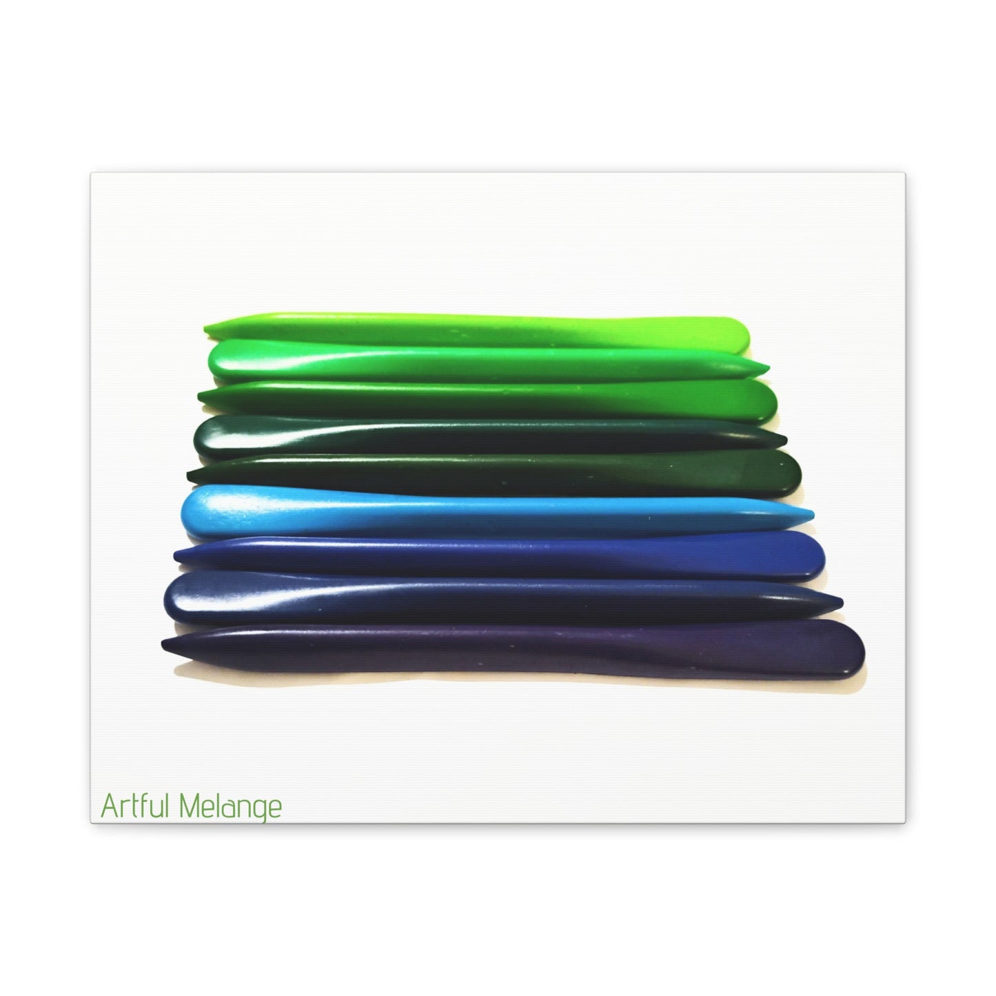 Spectrum Stacks: A Colorful Daydream in Posters and Canvas Prints