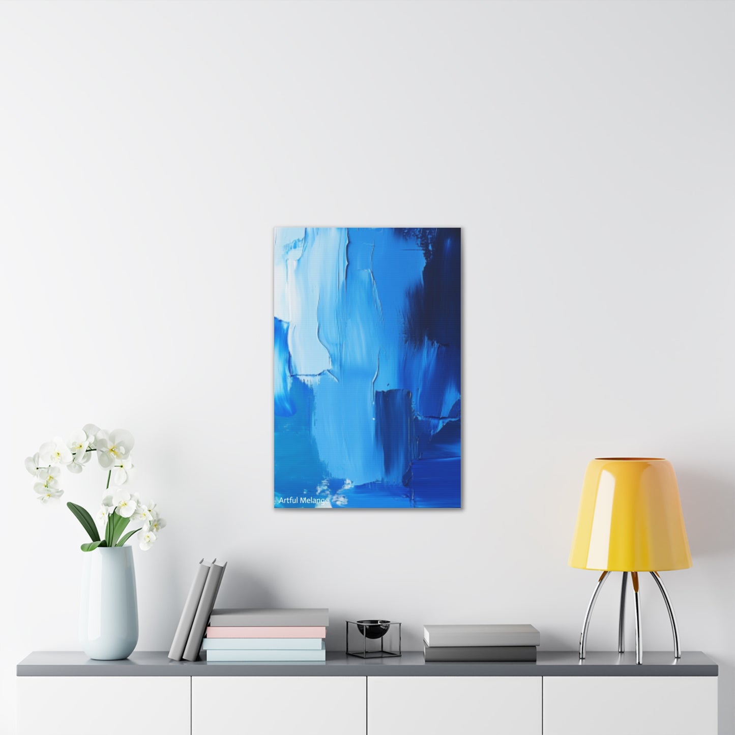 Acrylic Abstract Canvas Print - Richly Textured Artistry