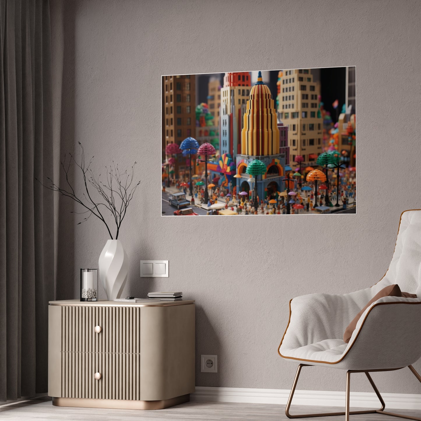 Whimsy Wonder World Children's Poster Art