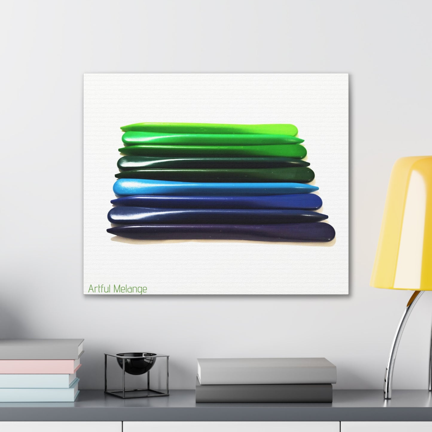 Spectrum Stacks: A Colorful Daydream in Posters and Canvas Prints