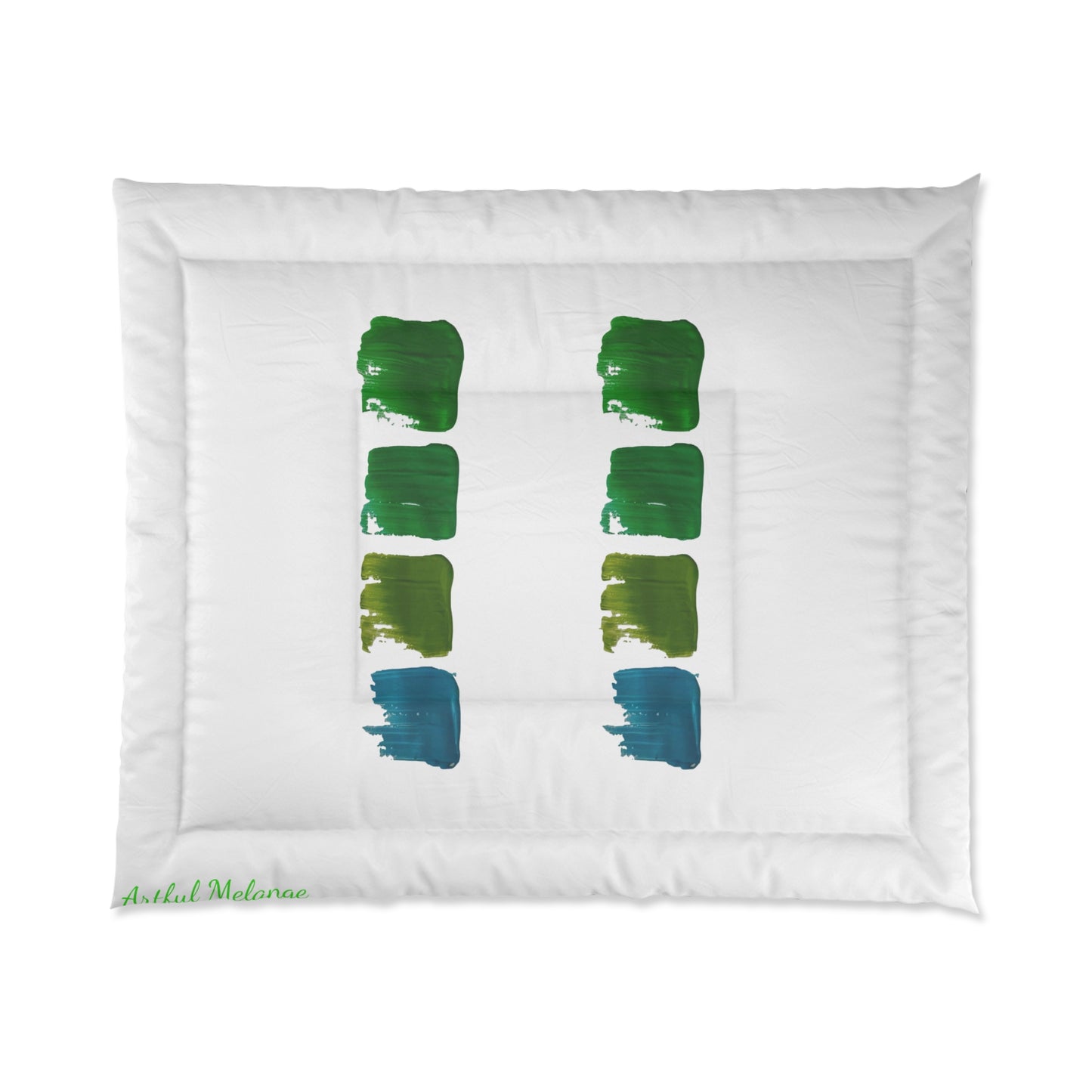 Dreamscape Delight Abstract Art Comforter 34