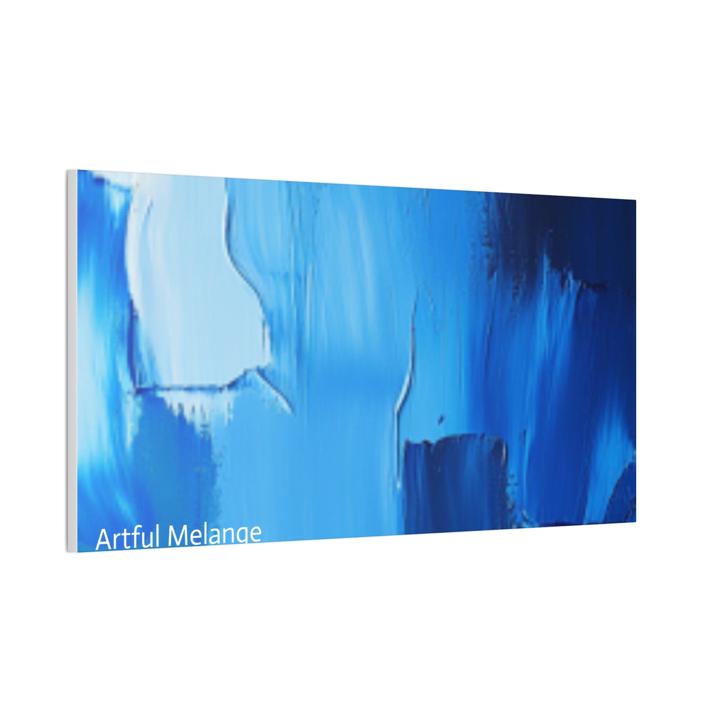 Acrylic Abstract Canvas Print - Richly Textured Artistry