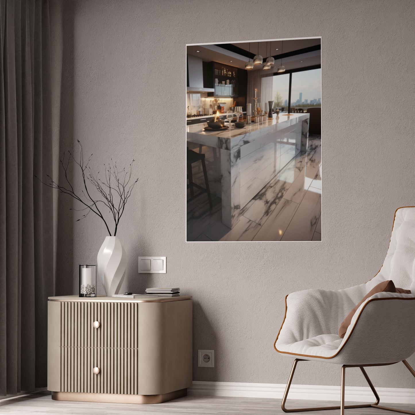 Exquisite Modern Kitchen Poster