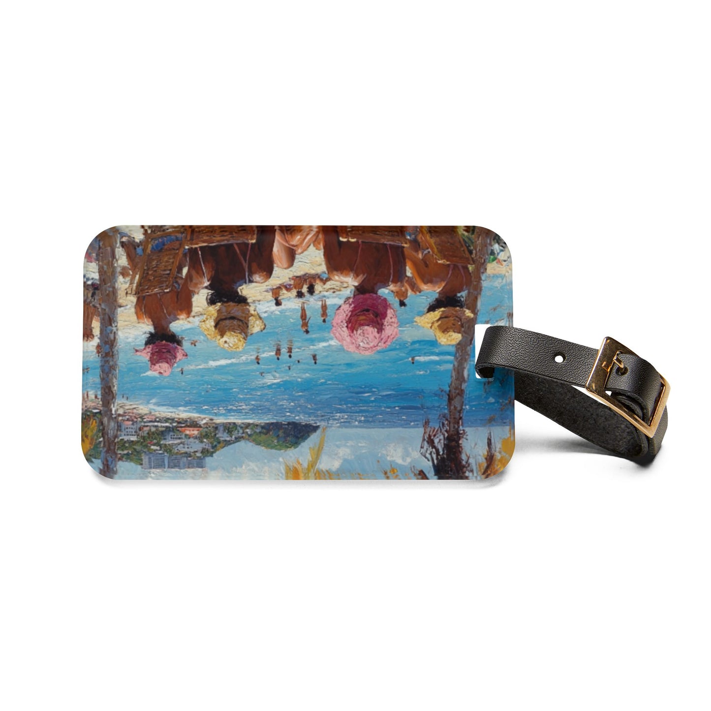 Art Voyage Sisters That Travel Luggage Tag Collection