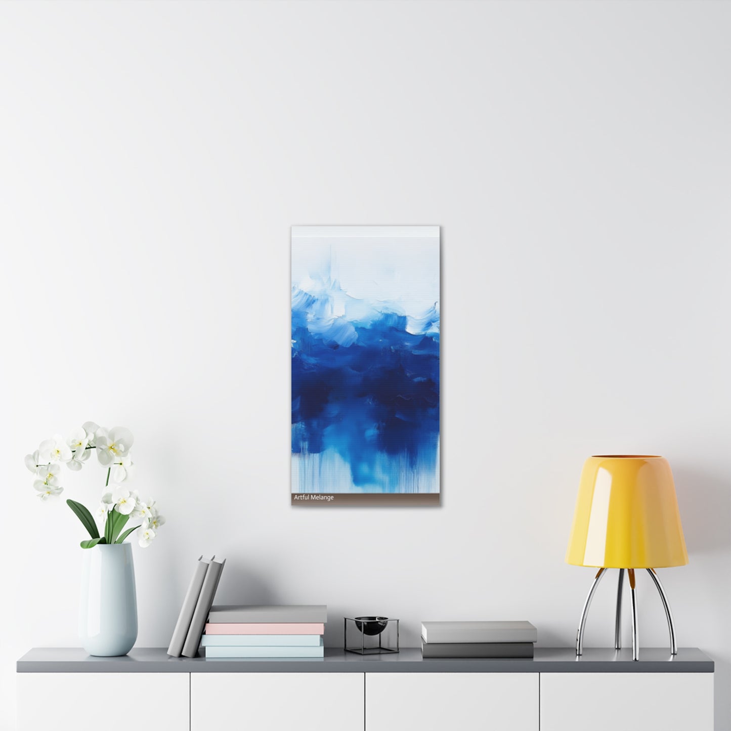 Acrylic Abstract Canvas Print - Richly Textured Artistry