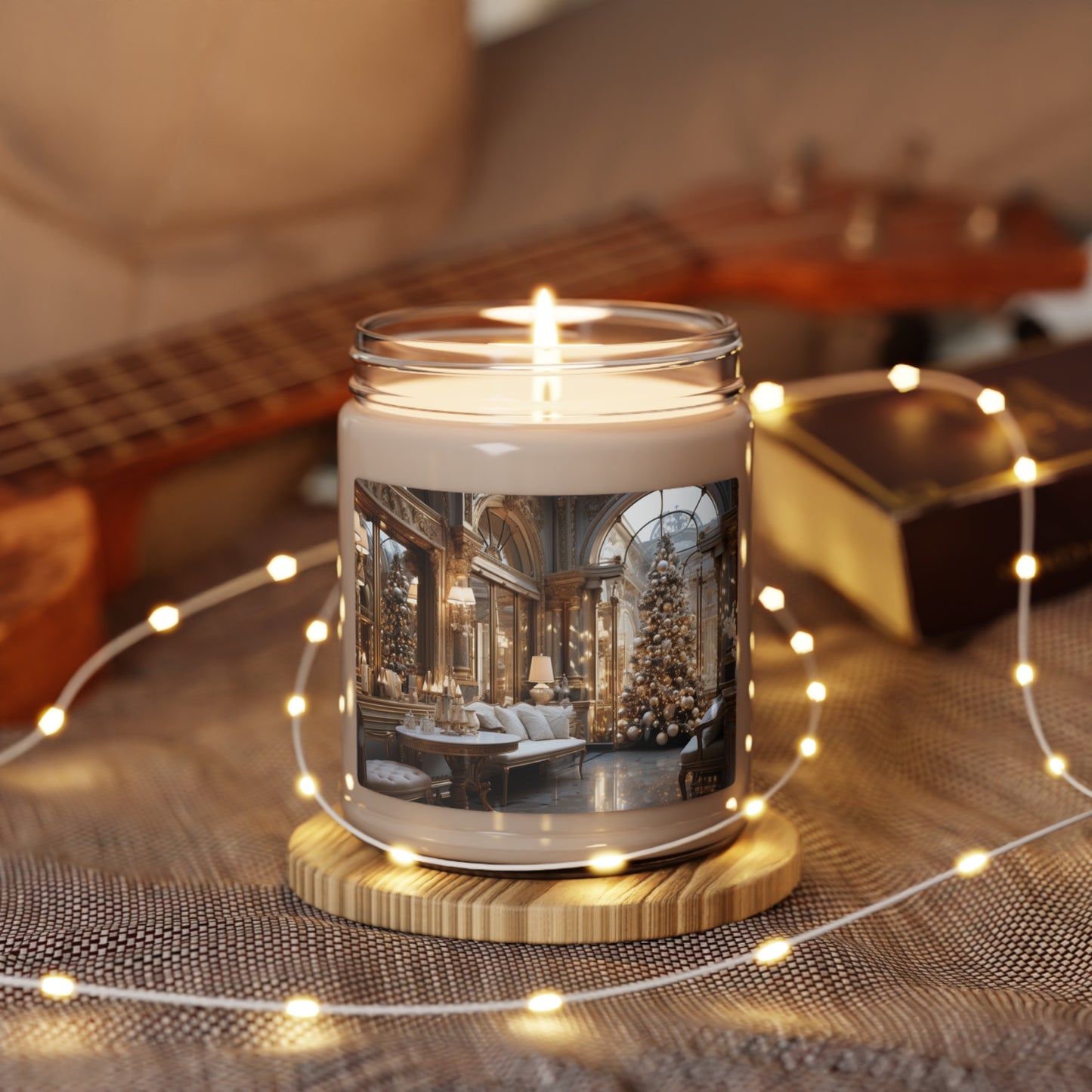Festive Glow Christmas Wonderland Holiday Scented Soy Candle, 9oz