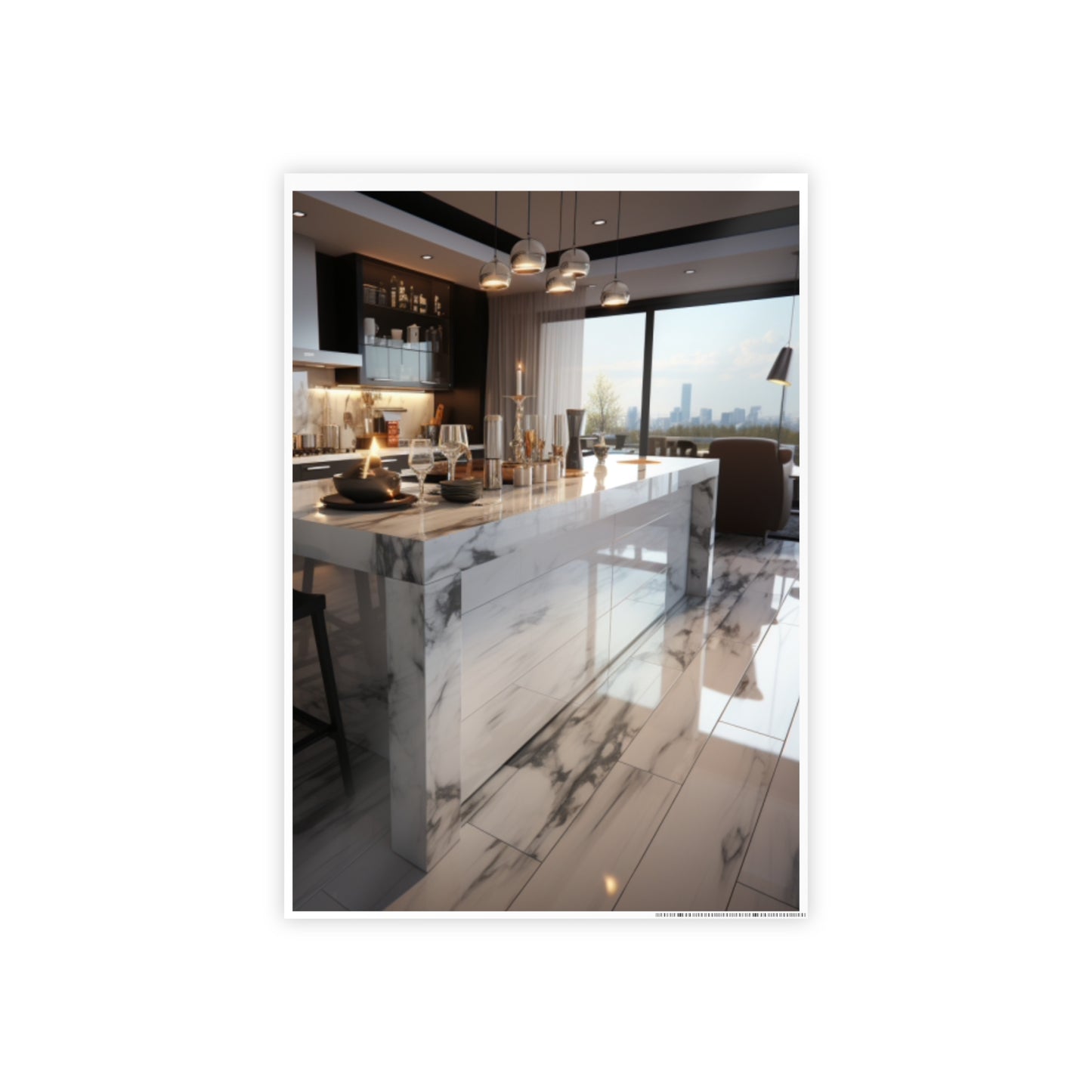 Exquisite Modern Kitchen Poster
