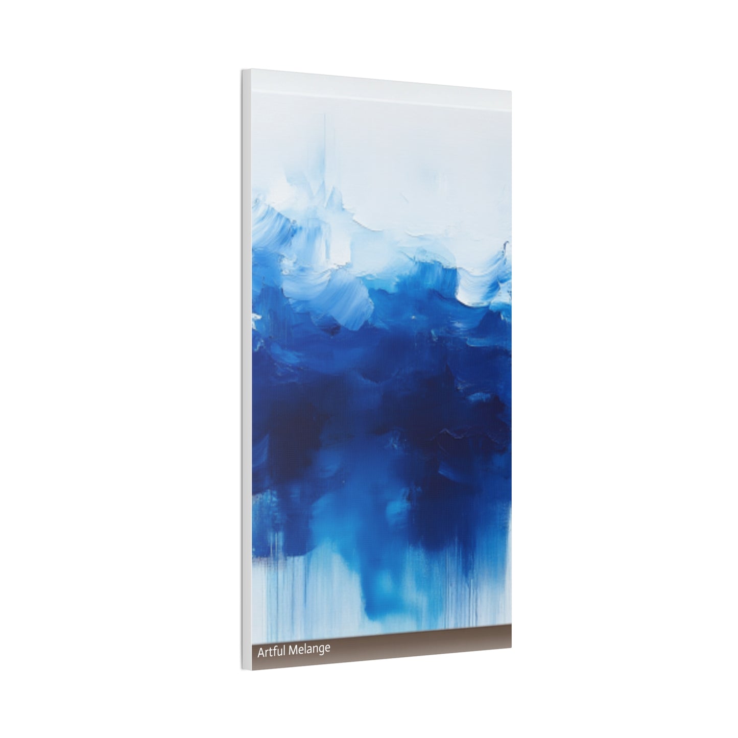 Acrylic Abstract Canvas Print - Richly Textured Artistry