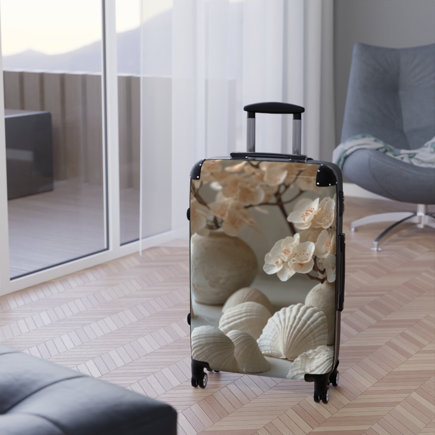 Melanated Jetsetter: Stylish Travel Luggage Pieces