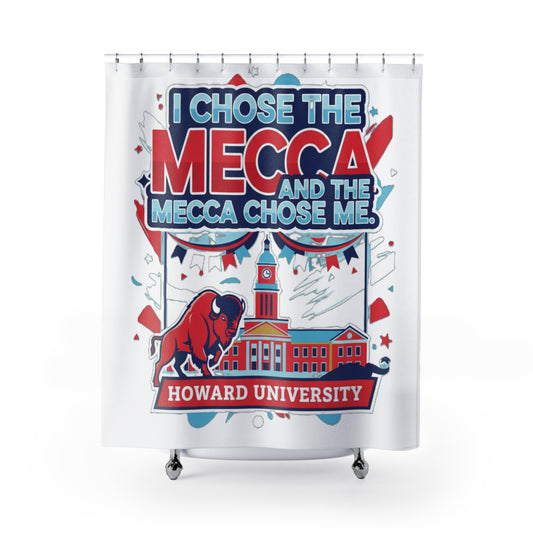 I Chose the Mecca and the Mecca Chose me Shower Curtain 2