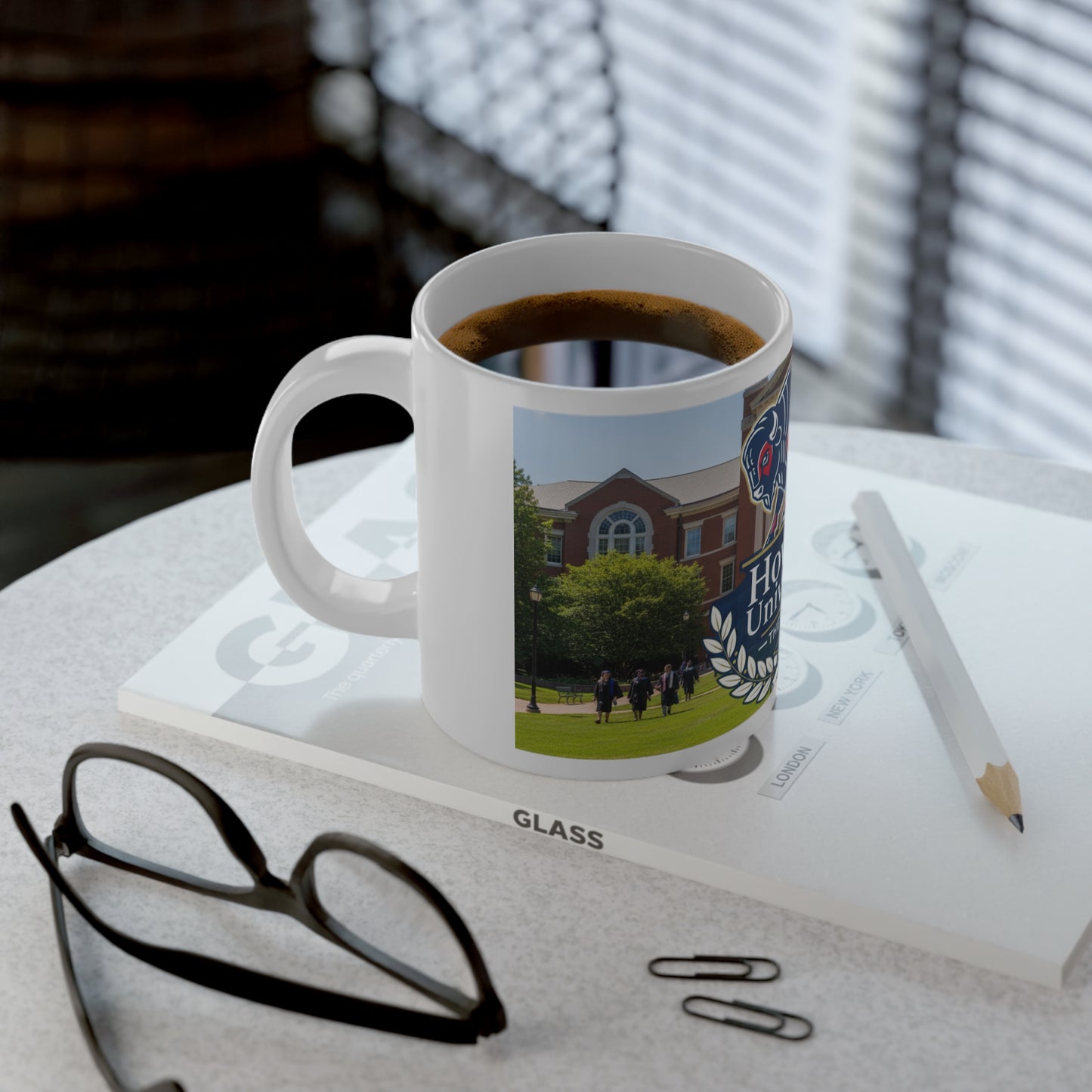 Howard Bison Heritage Mug – The Mecca Jumbo Mug 7, 20oz