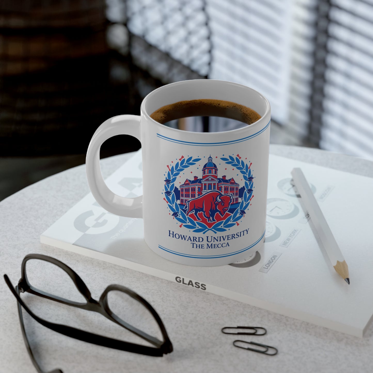 Howard Bison Heritage Mug – The Mecca Jumbo Mug 8, 20oz