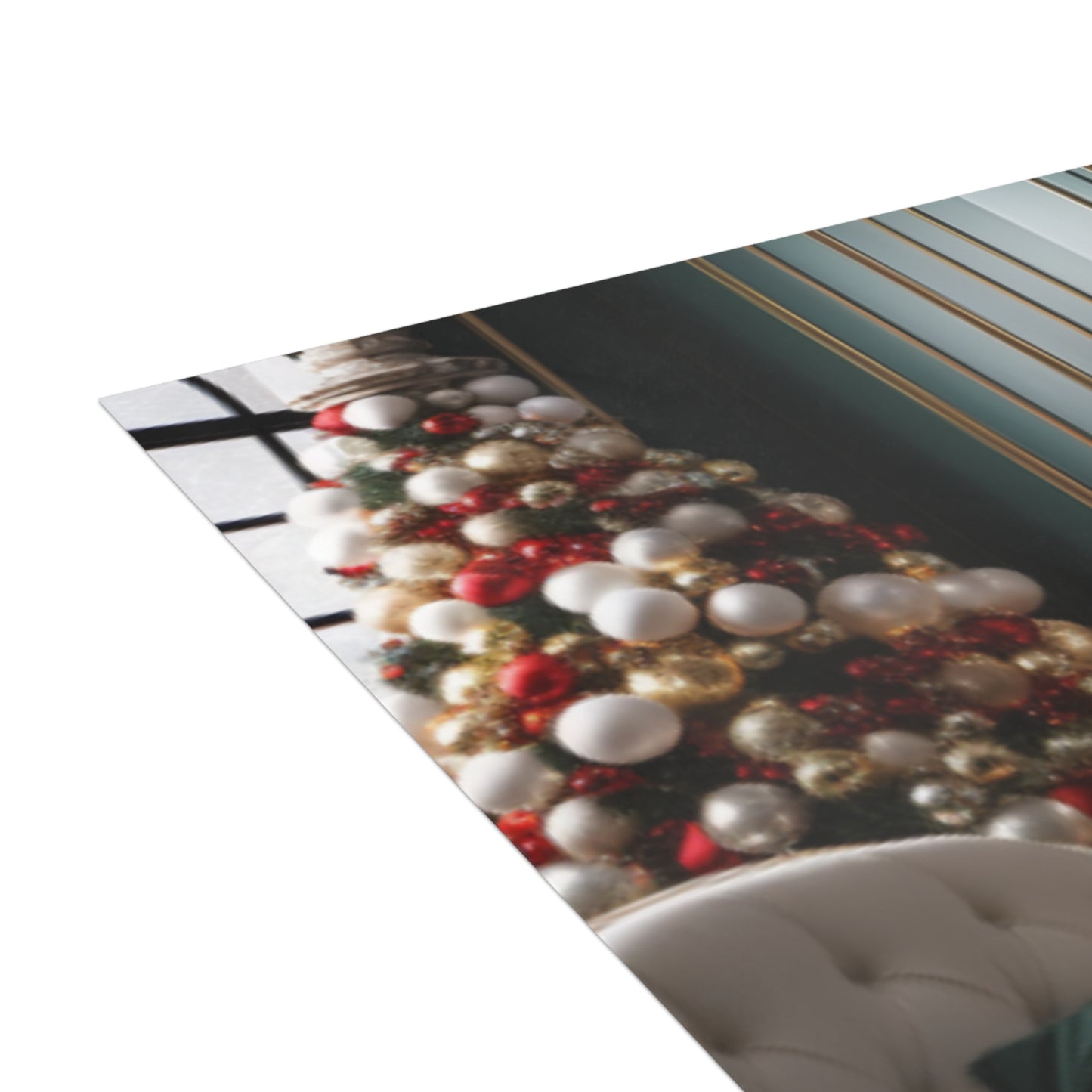 Regal Radiance: Opulent Christmas Greeting Cards
