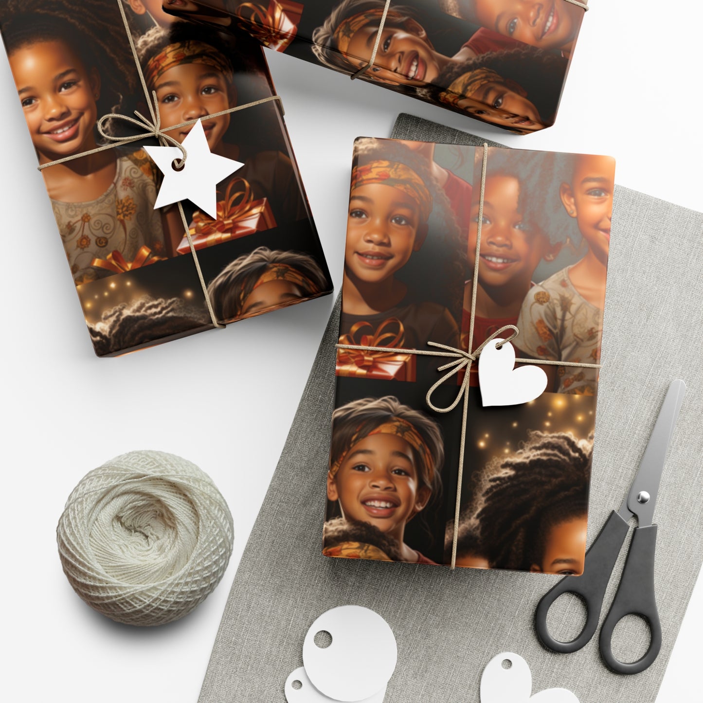 Harmony Holidays Wrapping Paper Sheet