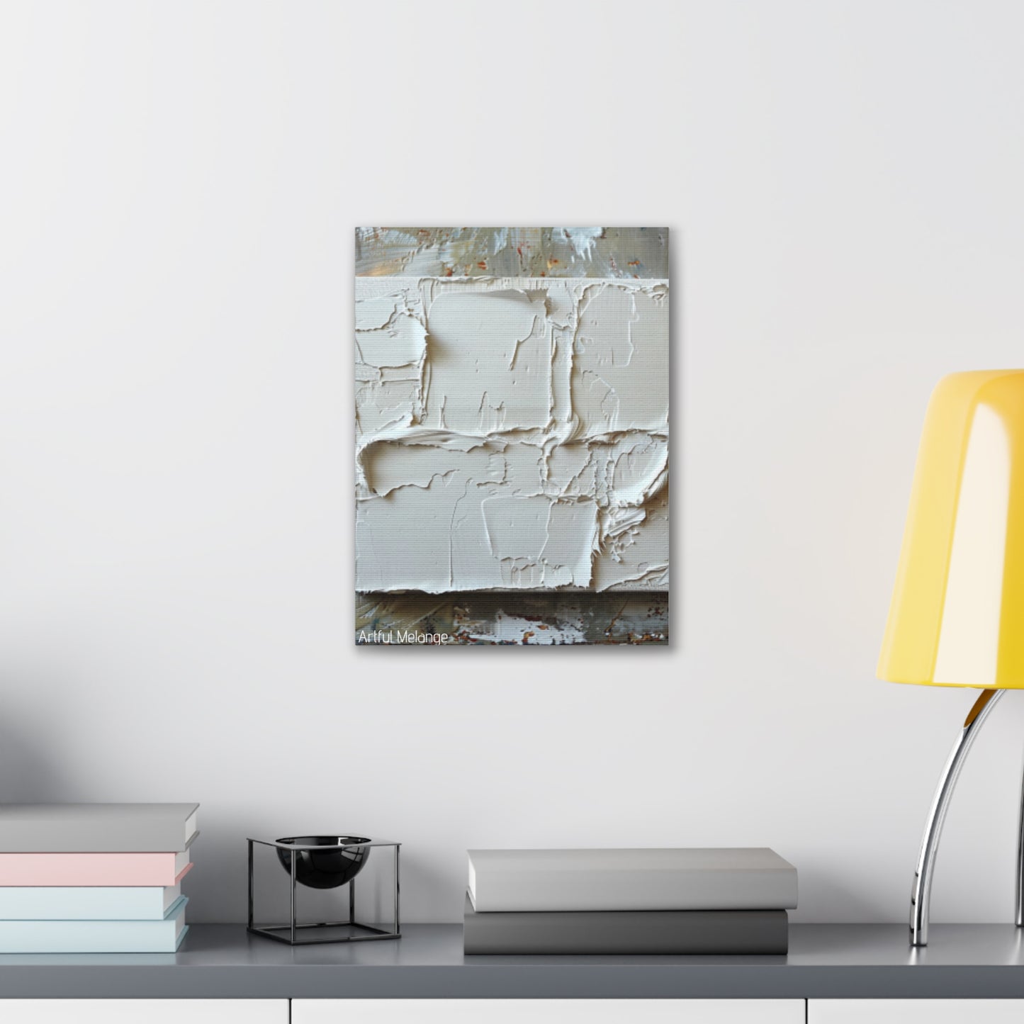Primary Elegance: A Symphony of Sophistication Canvas Print