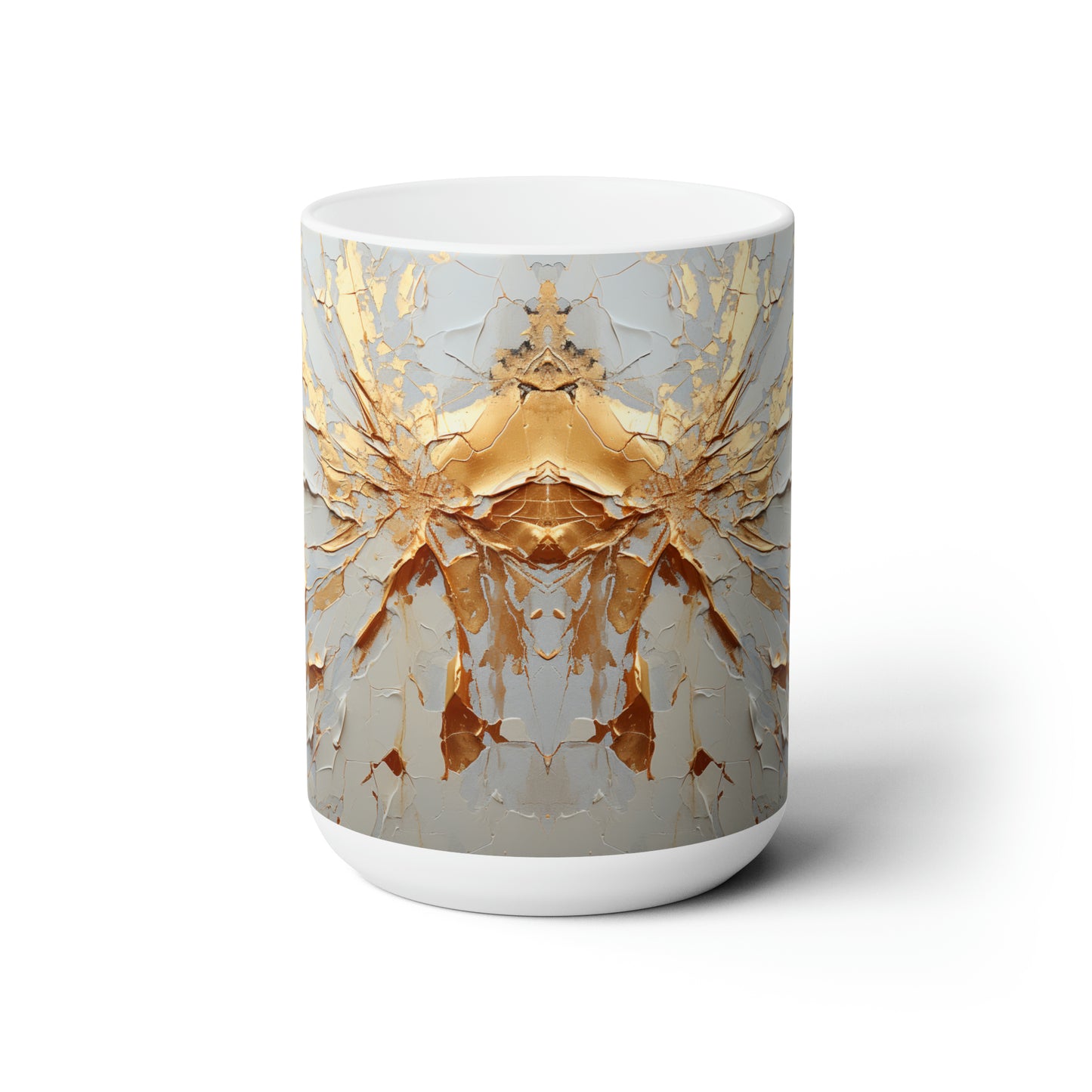 Artsy Abstract Ceramic Mug 15oz