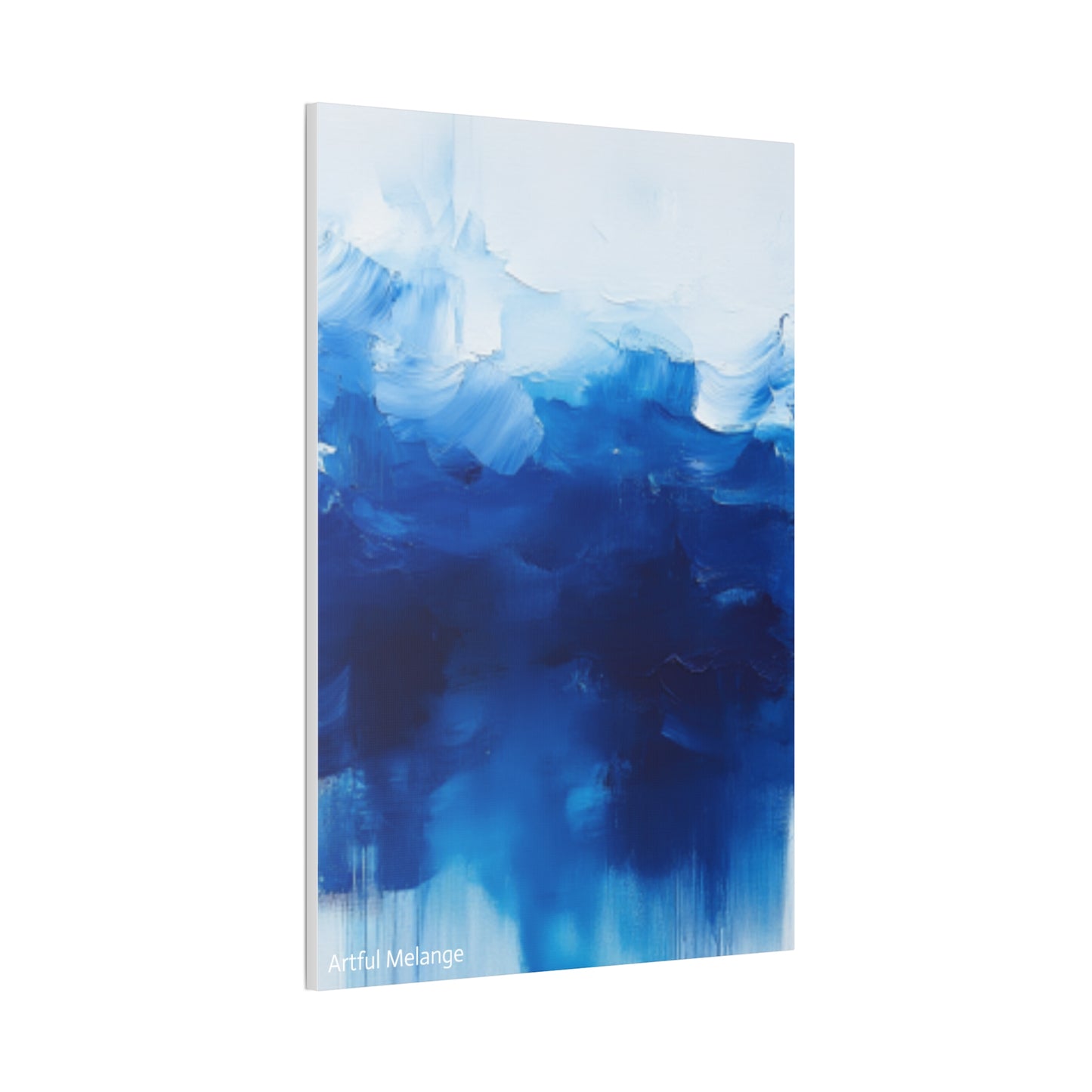 Acrylic Abstract Canvas Print - Richly Textured Artistry