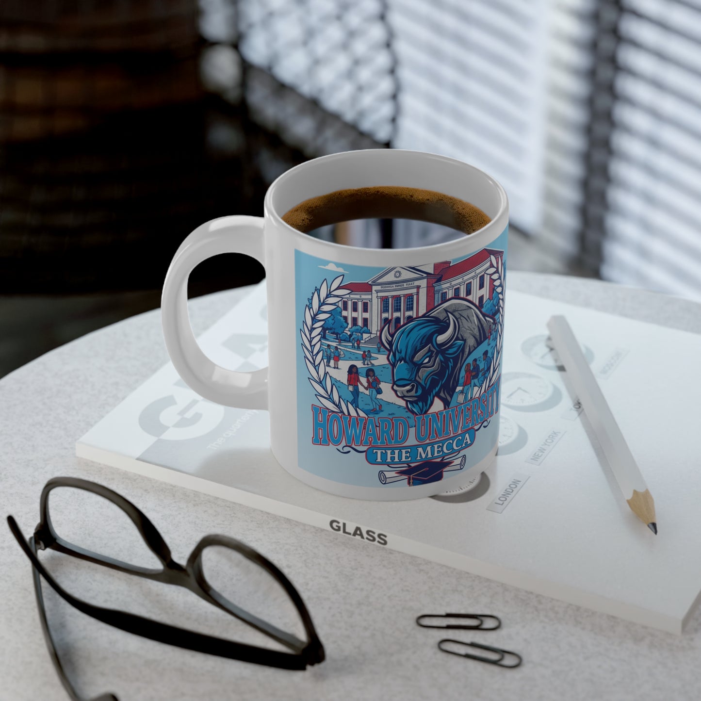 Howard Bison Heritage Mug – The Mecca Jumbo Mug 10, 20oz
