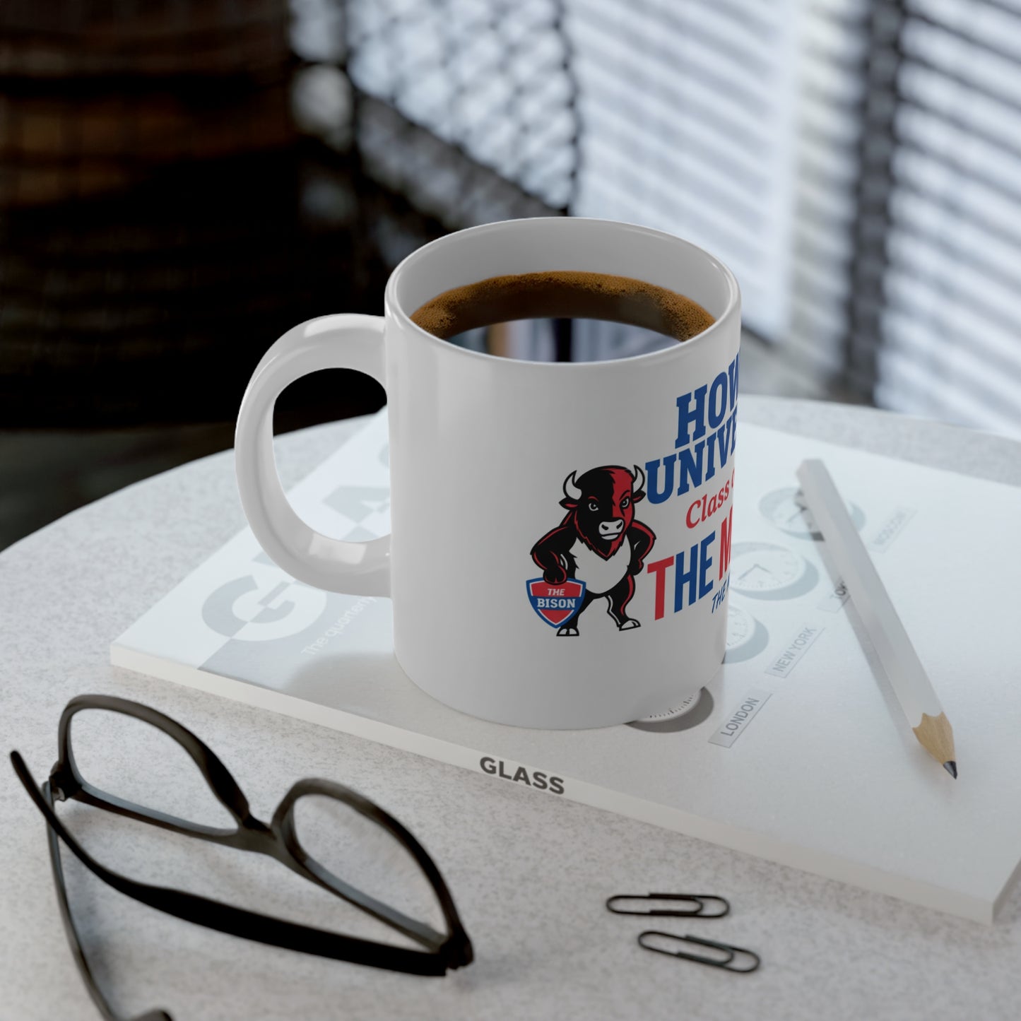 Howard University Class of 2026 Mug – The Mecca Bison Pride,Jumbo Mug 3, 20oz