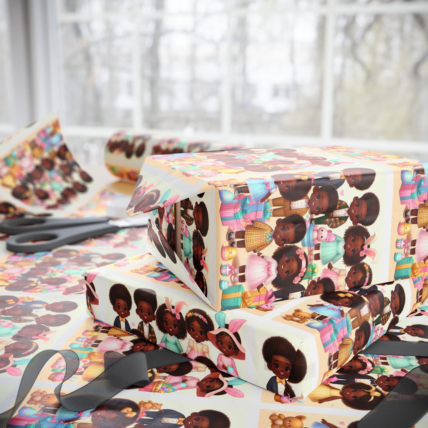 Harmony Holidays Children's Easter Wrapping Paper