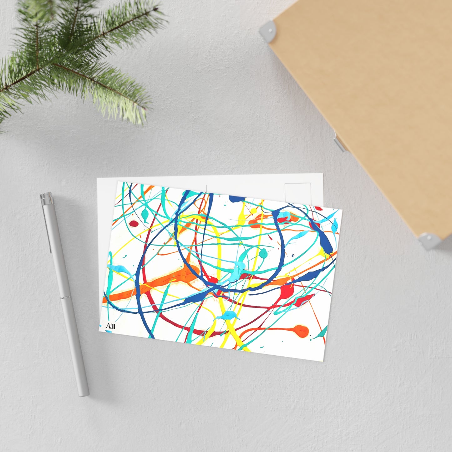 Abstract Expressions Postcards