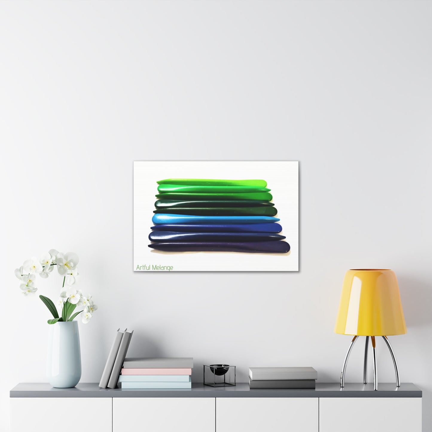 Spectrum Stacks: A Colorful Daydream in Posters and Canvas Prints