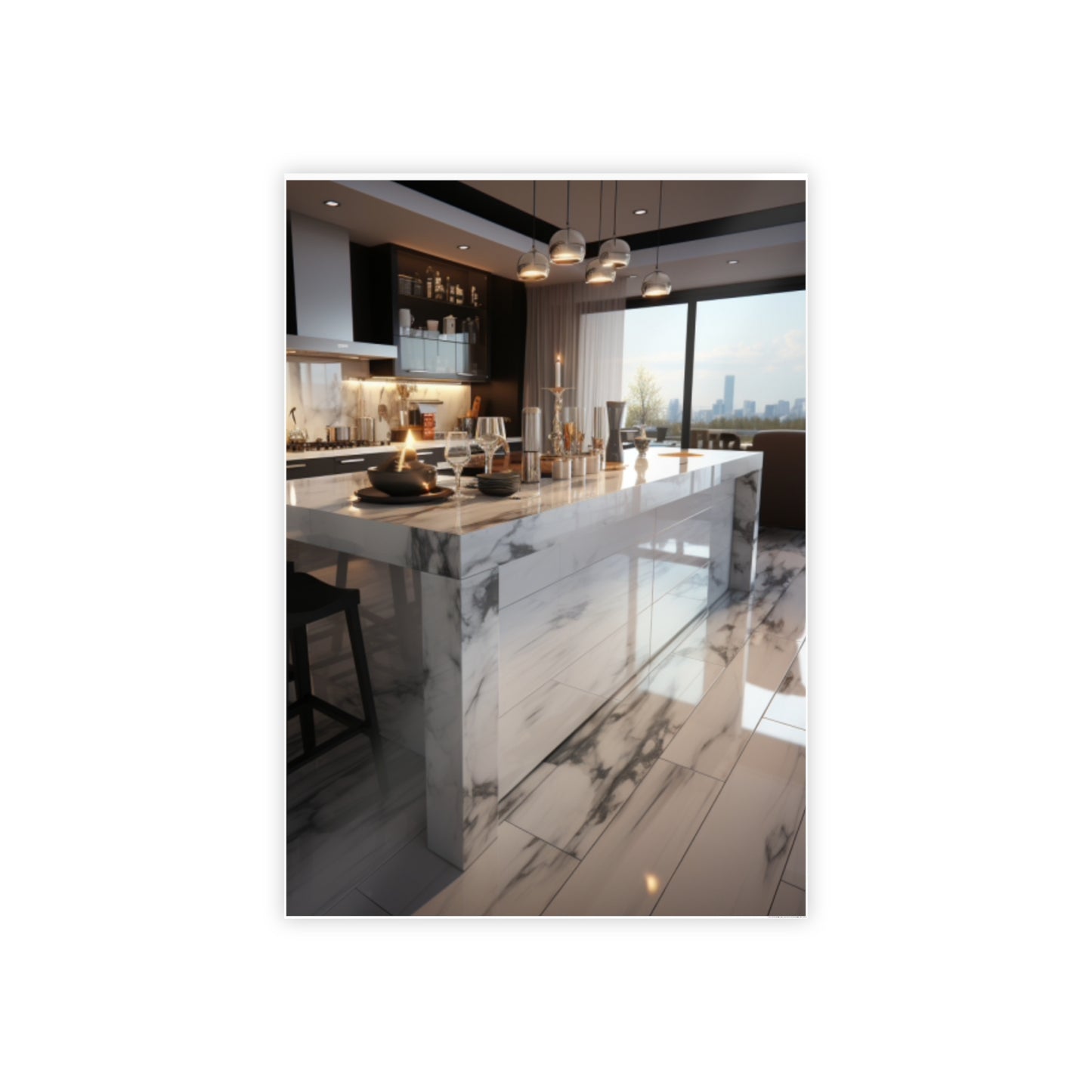 Exquisite Modern Kitchen Poster