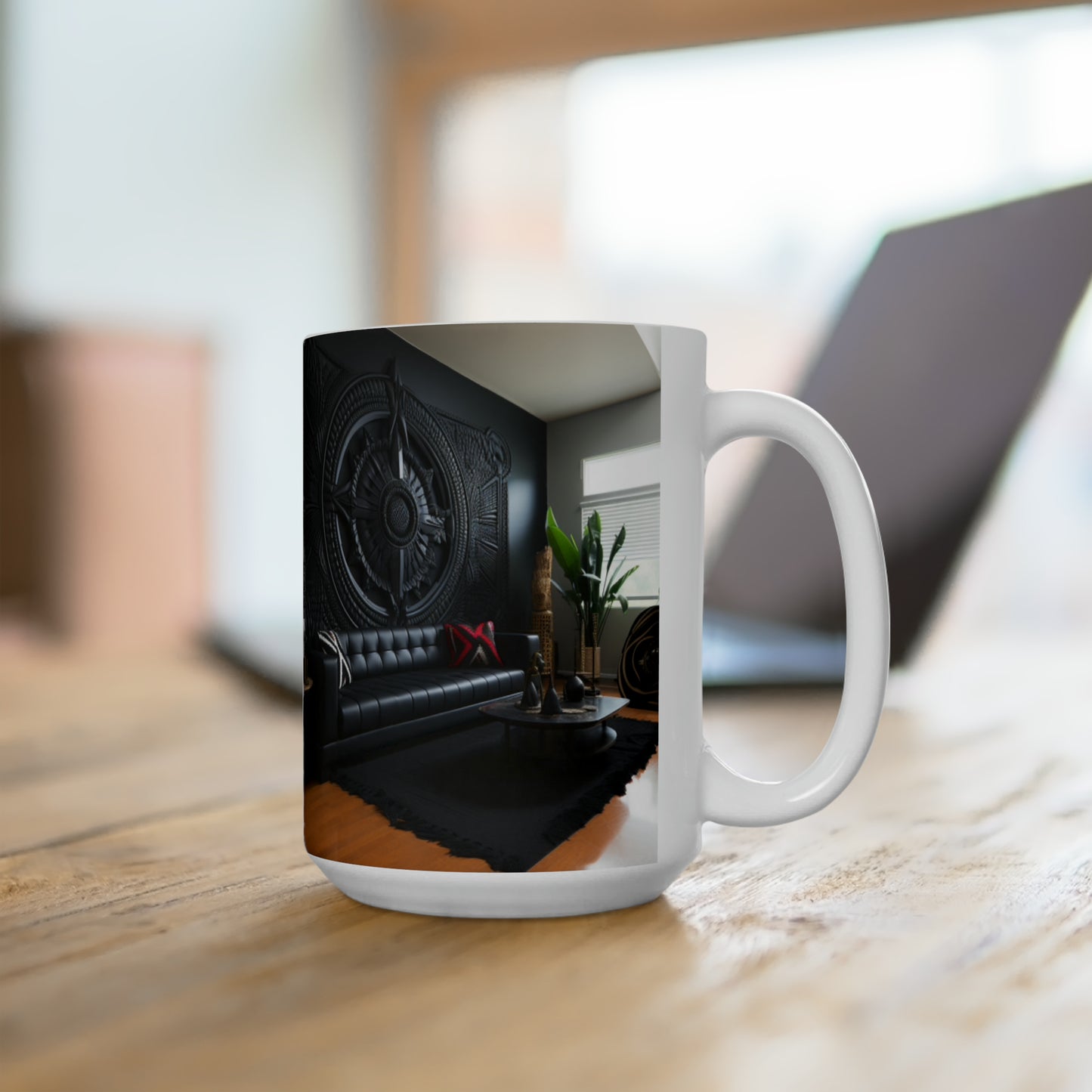 Melanin Magic Ceramic Mug 15oz