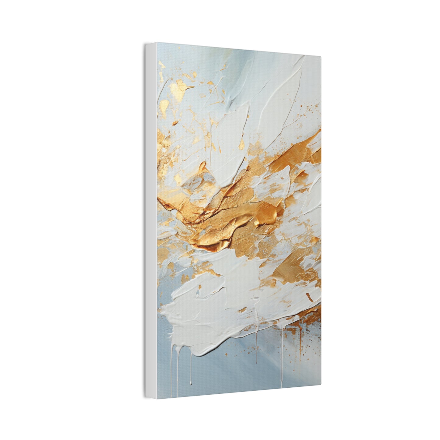 Acrylic Abstract Canvas Print - Richly Textured Artistry