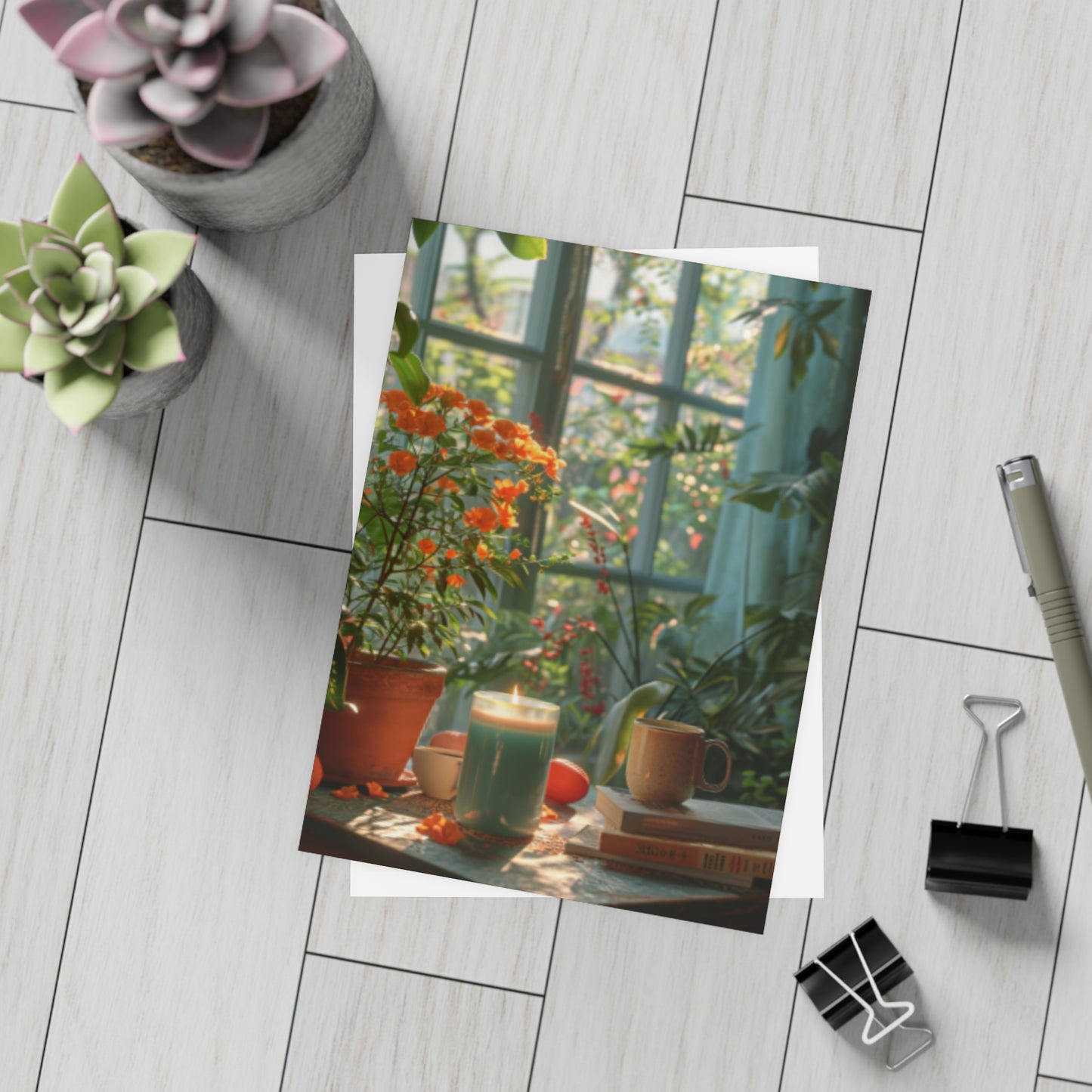 Serene Homescapes/Postcard Bundles (envelopes included)