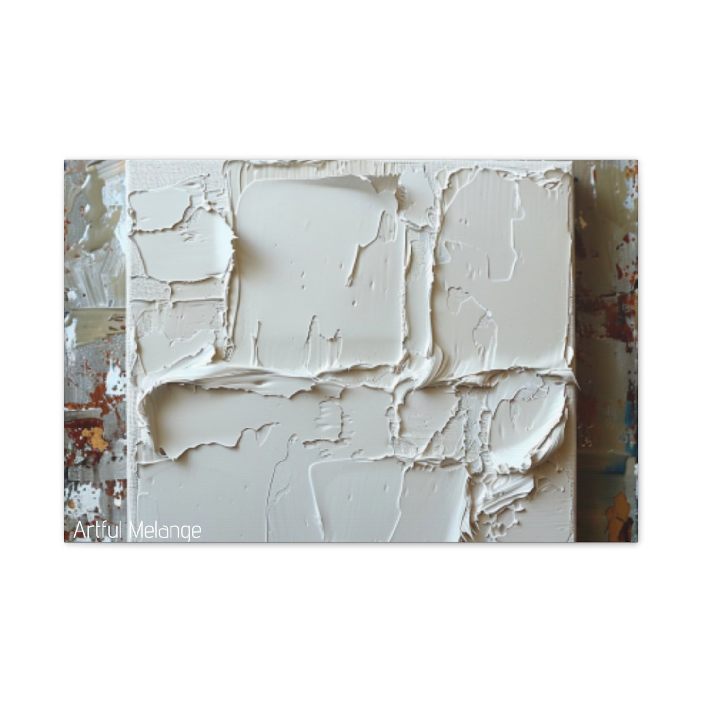 Primary Elegance: A Symphony of Sophistication Canvas Print