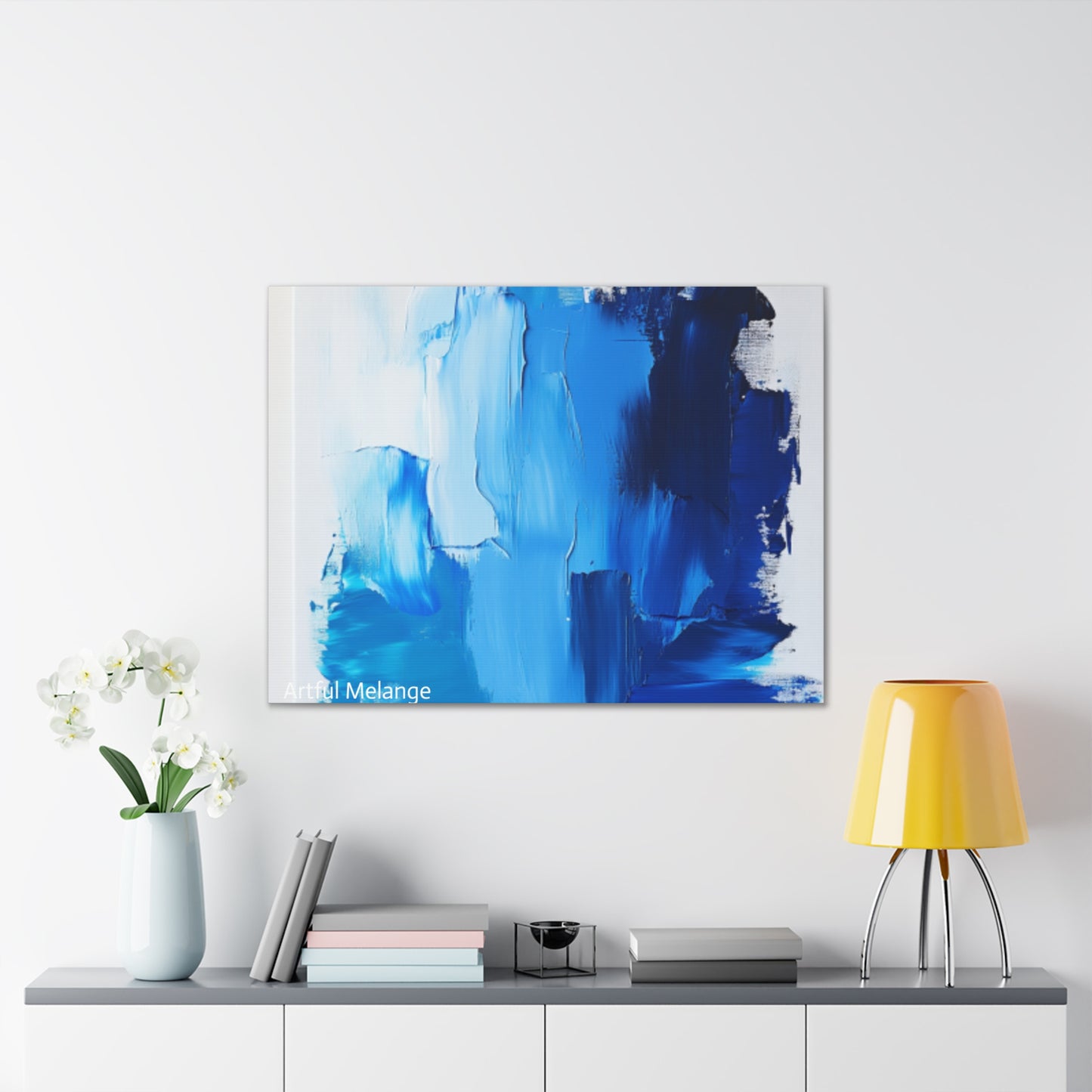 Acrylic Abstract Canvas Print - Richly Textured Artistry
