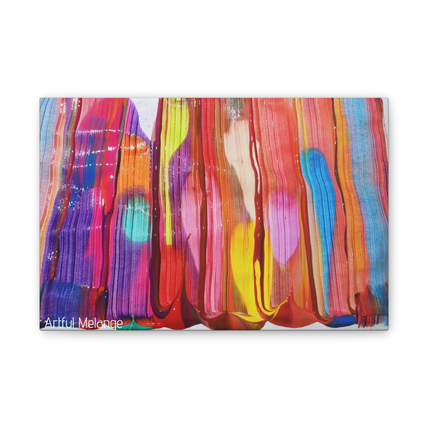 Primary Elegance: A Symphony of Sophistication Canvas Print