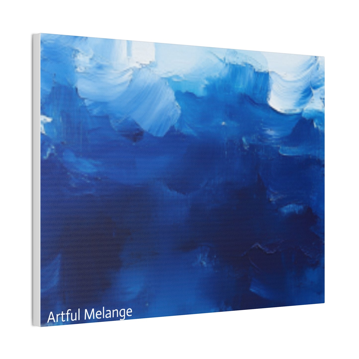 Acrylic Abstract Canvas Print - Richly Textured Artistry