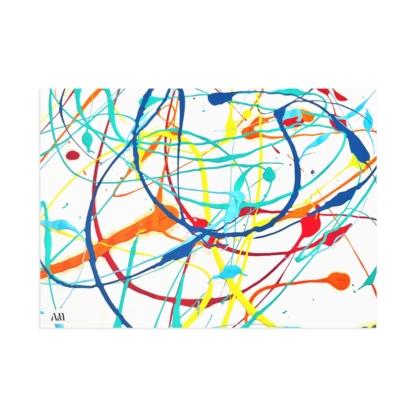 Abstract Expressions Postcards