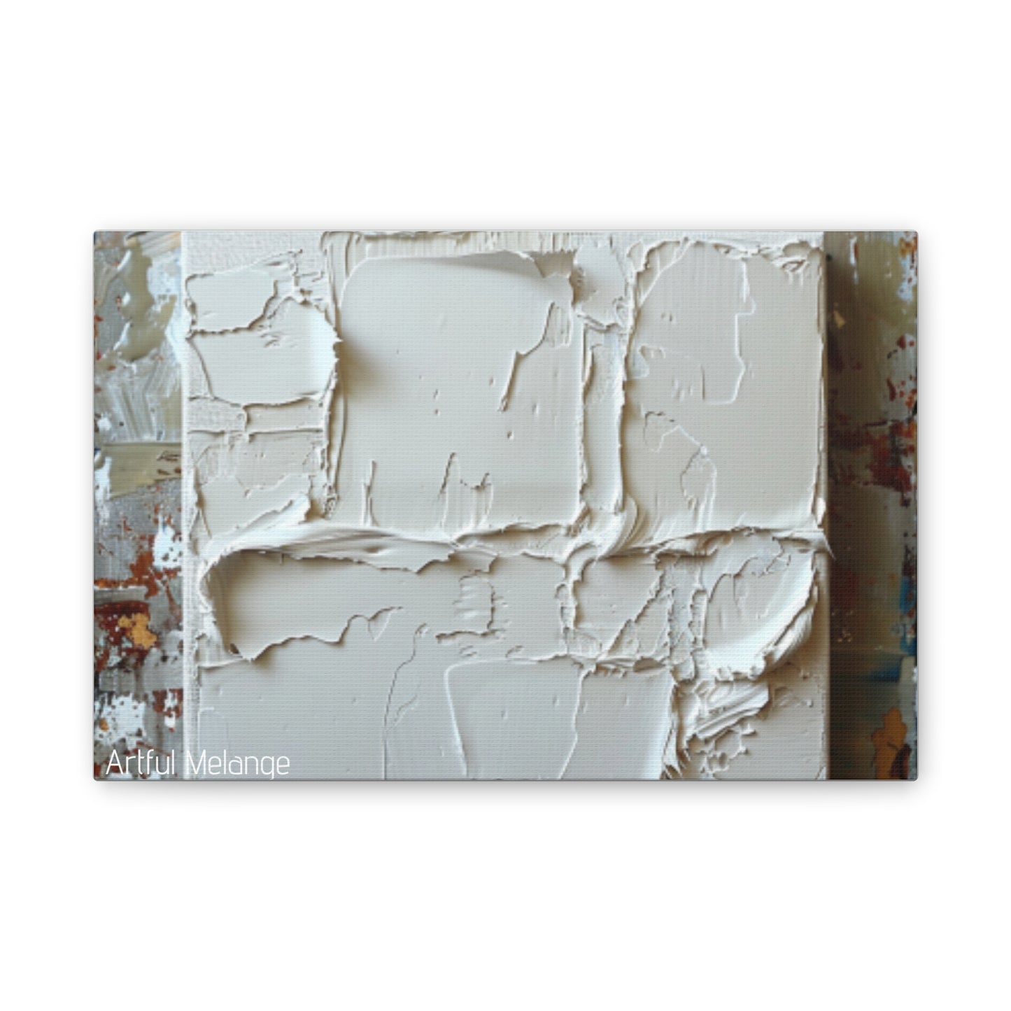 Primary Elegance: A Symphony of Sophistication Canvas Print