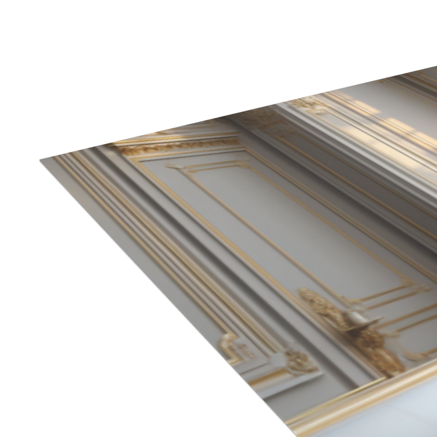 Elegance in Gold & White Christmas Notecards (1, 10, 30, and 50pcs)