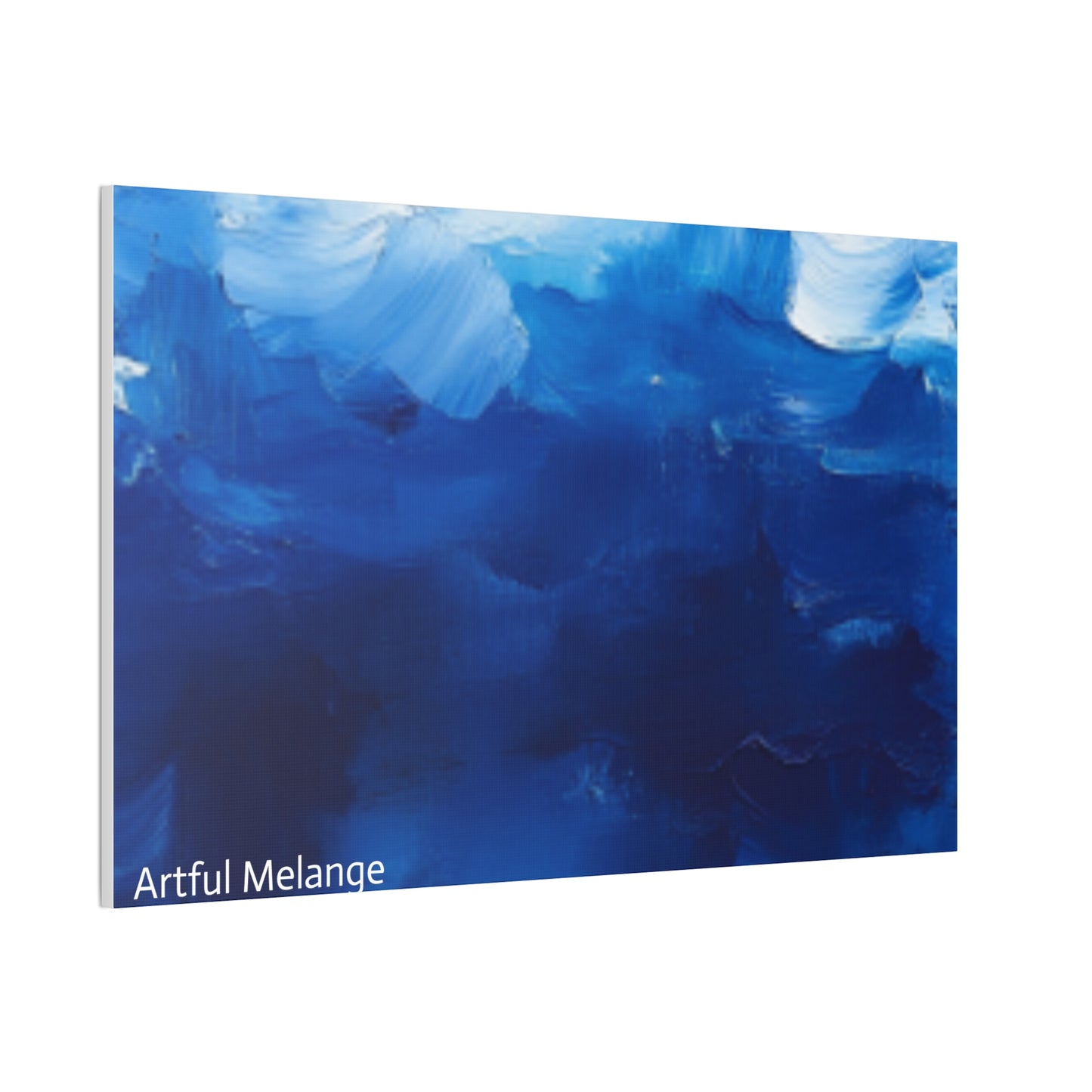 Acrylic Abstract Canvas Print - Richly Textured Artistry