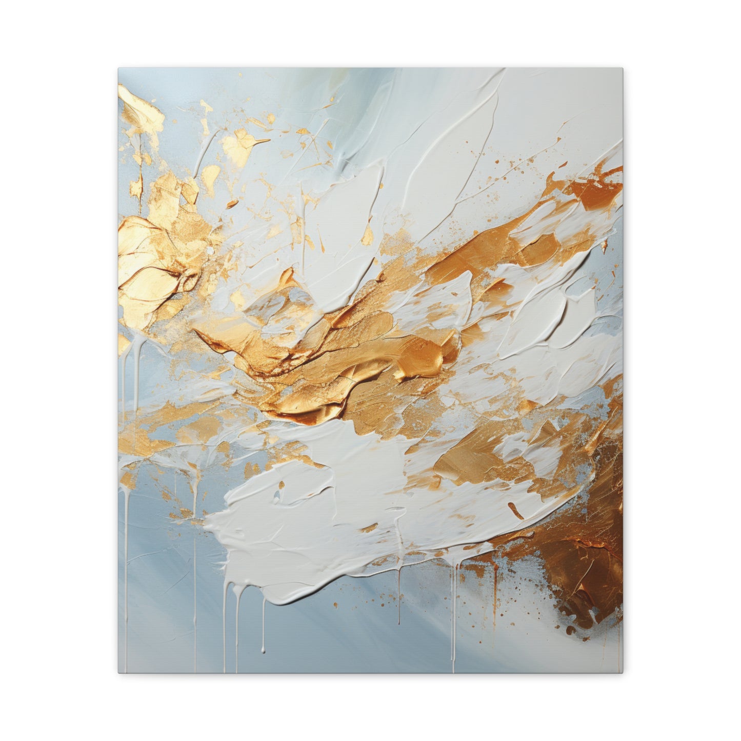 Acrylic Abstract Canvas Print - Richly Textured Artistry