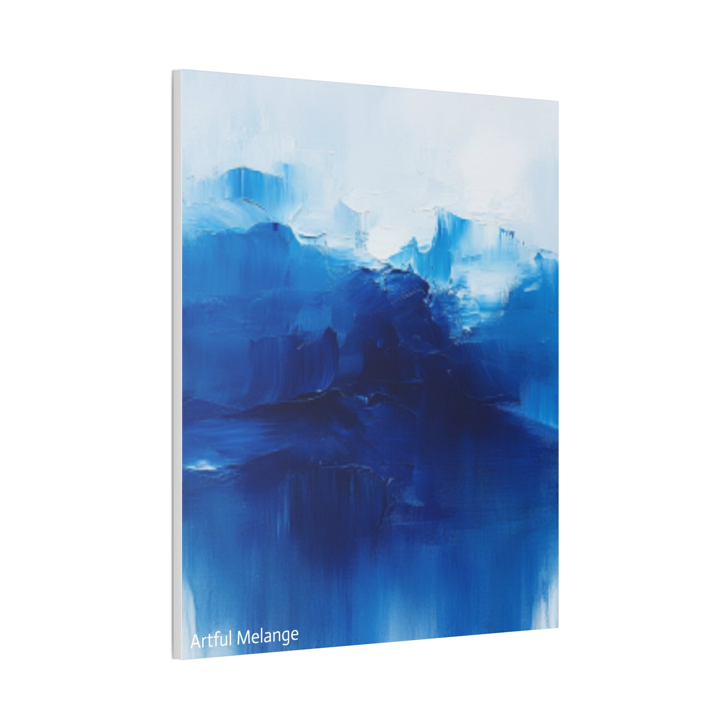 Acrylic Abstract Canvas Print - Richly Textured Artistry