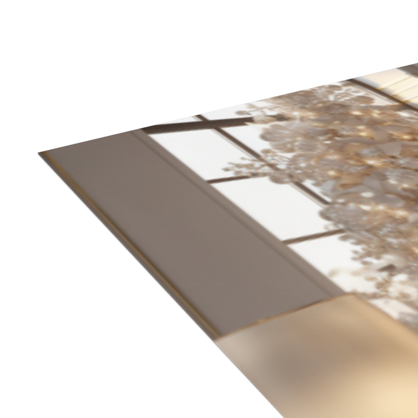 Elegance in Gold & White Christmas Notecards (1, 10, 30, and 50pcs)