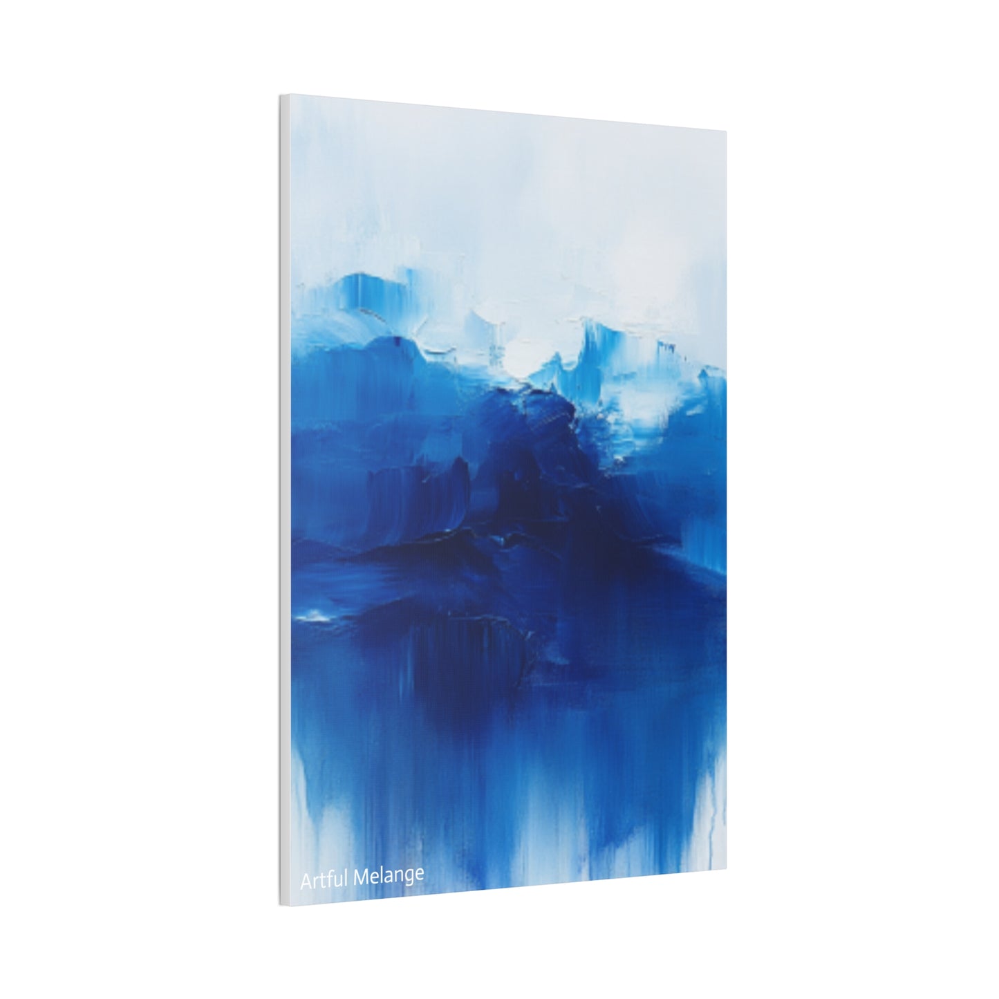 Acrylic Abstract Canvas Print - Richly Textured Artistry