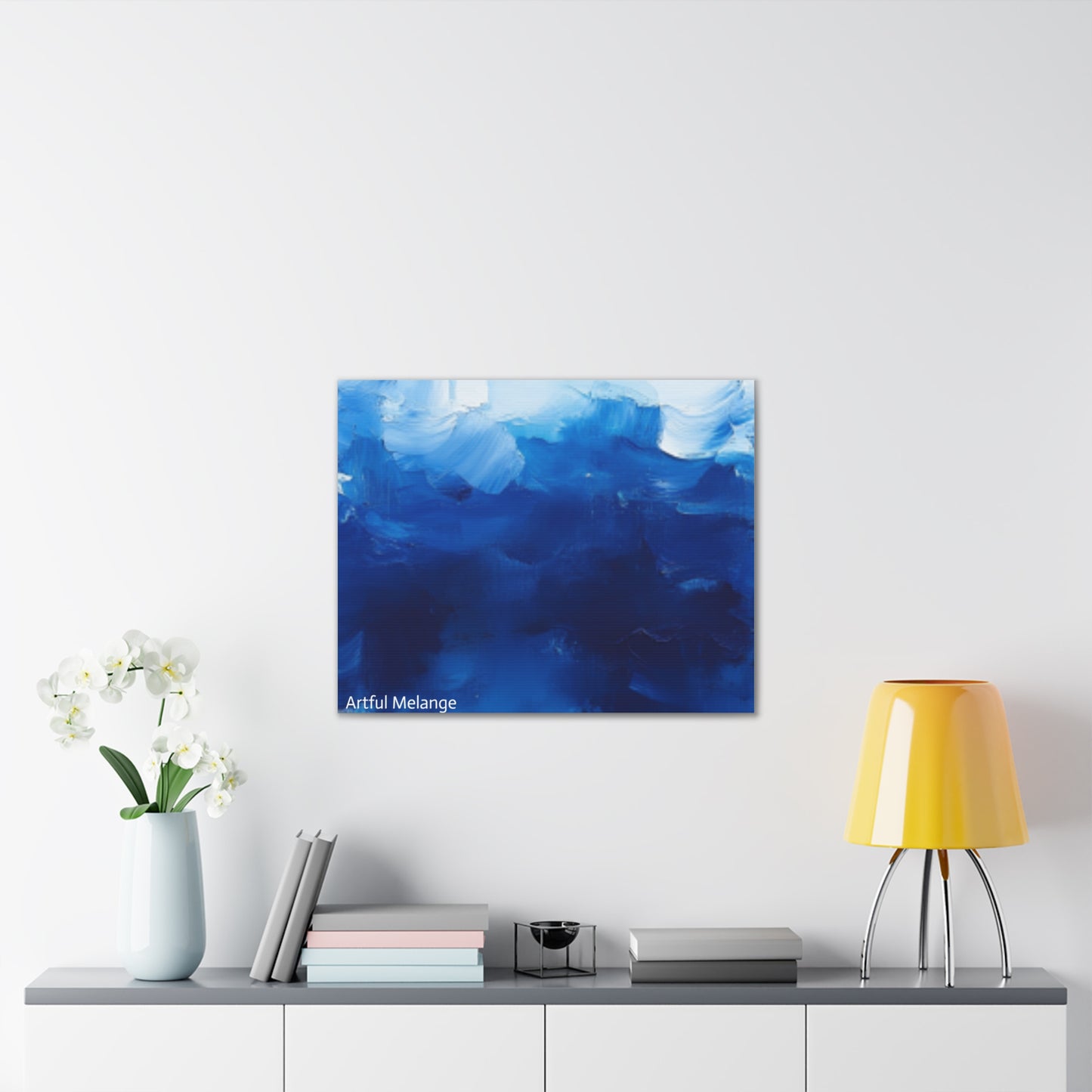 Acrylic Abstract Canvas Print - Richly Textured Artistry